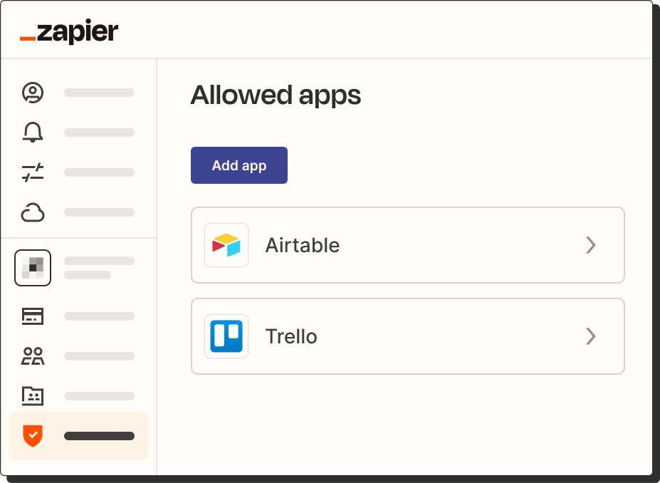 app restrictions